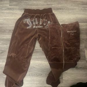 brown juicy couture set